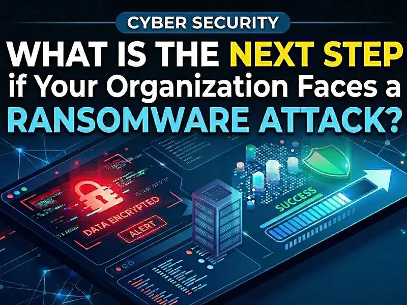 What is the Next Step if Your Organization Faces a Ransomware Attack
